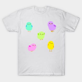 Guess Who Soggy Chick Sticker Pack (Rainbow) T-Shirt